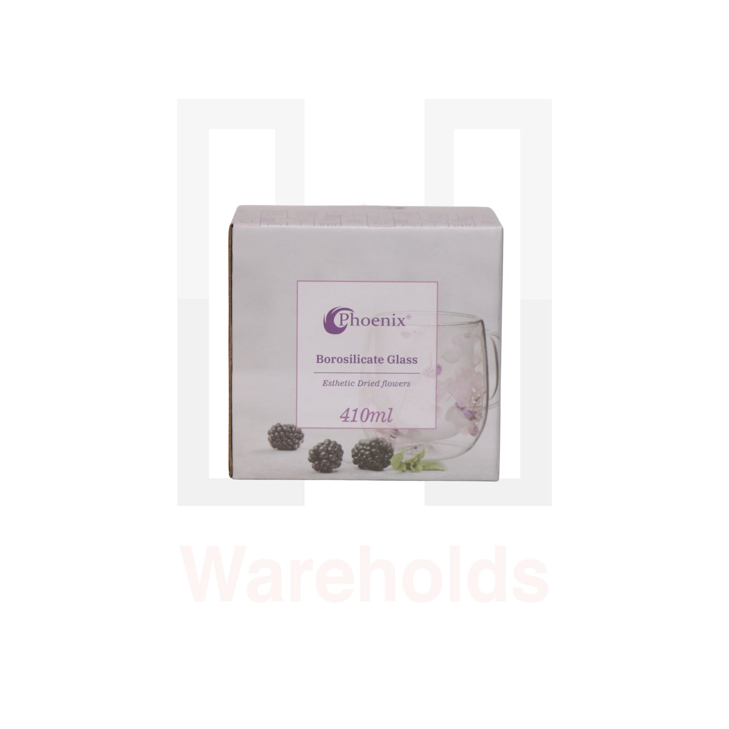 Phoenix Esthetic Dried Flowers Glass