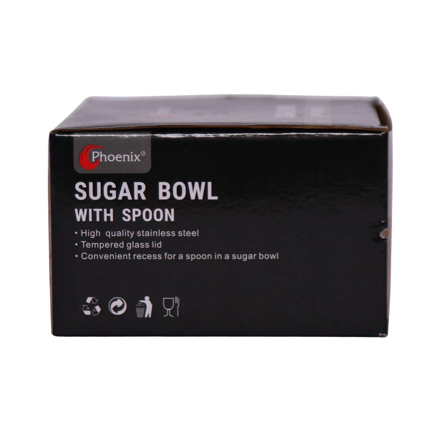 Phoenix Sugar Bowl With Spoon