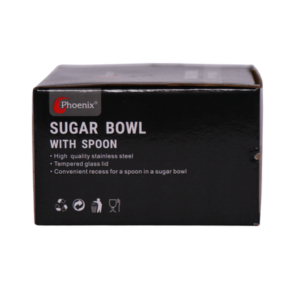 Phoenix Sugar Bowl With Spoon