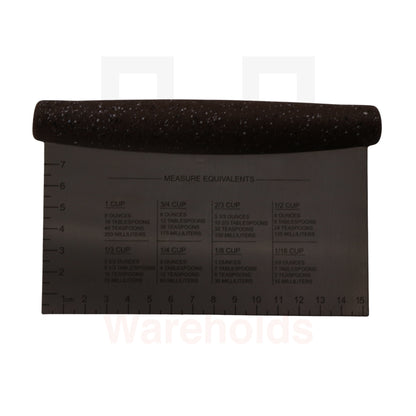 Phoenix Dough Scraper with Measure Equivalents