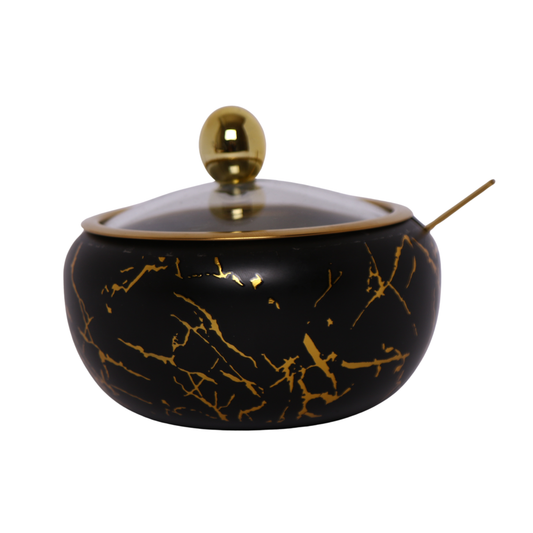 Phoenix Sugar Bowl With Spoon