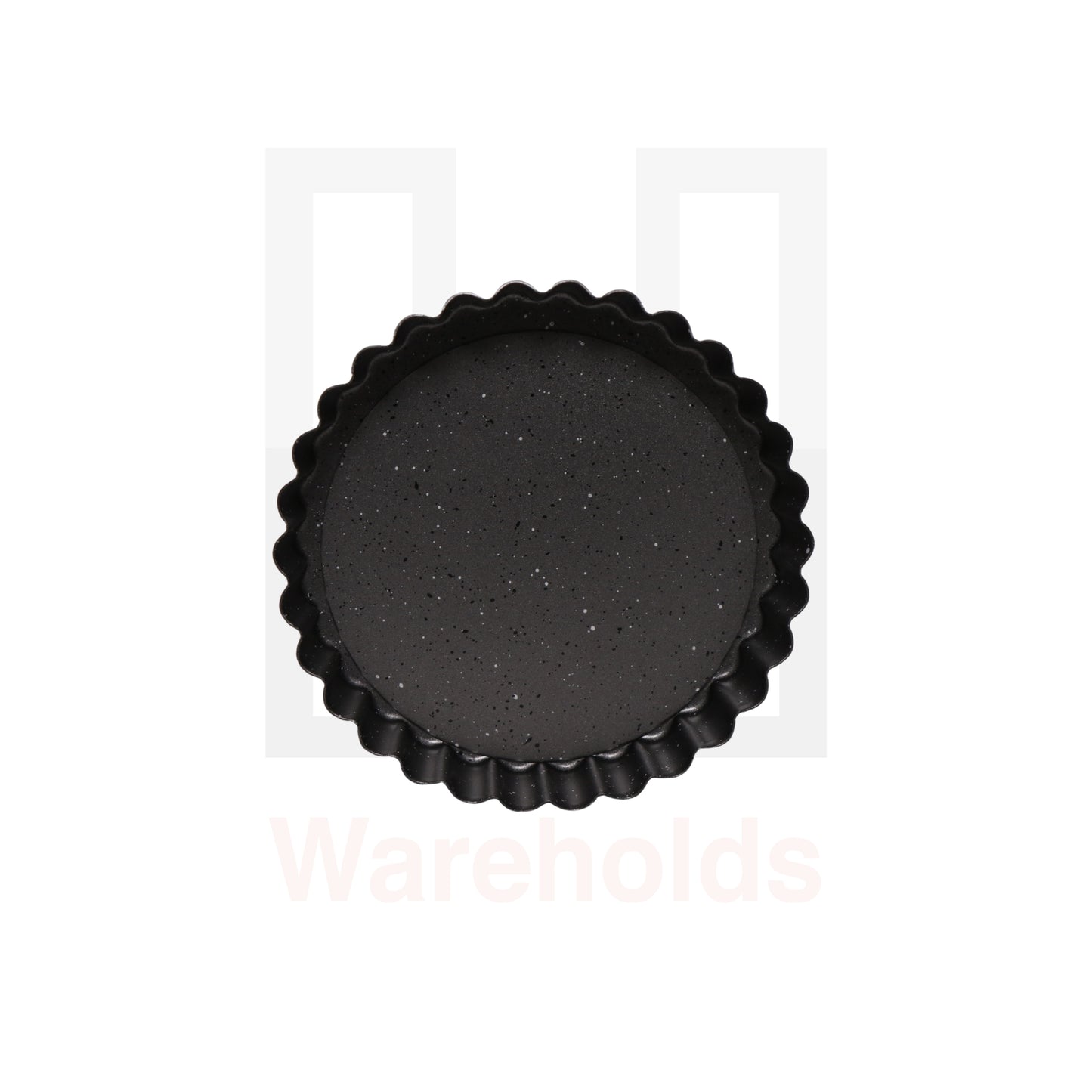 Phoenix Grey Granite Fluted Tart Pan With Removable Bottom