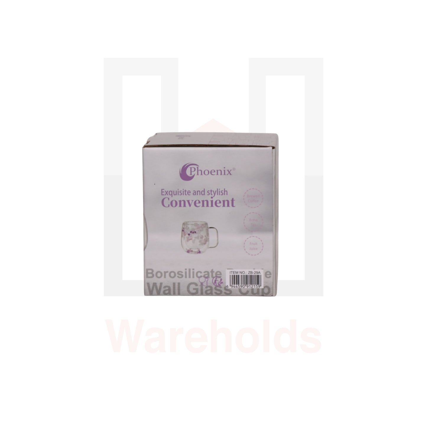 Phoenix Esthetic Dried Flowers Glass