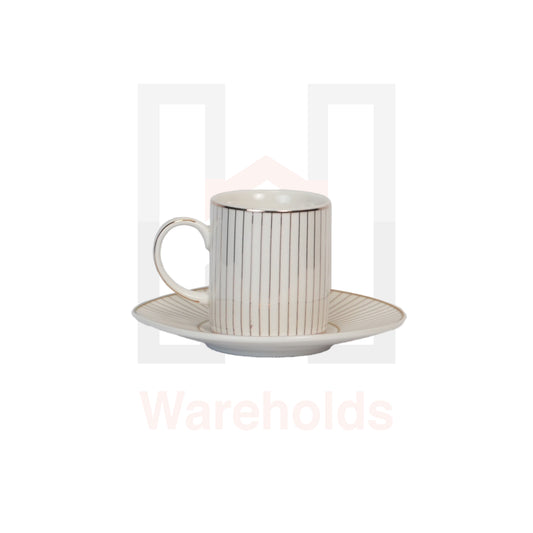 6 Piece Parallel Coffee Cup Set