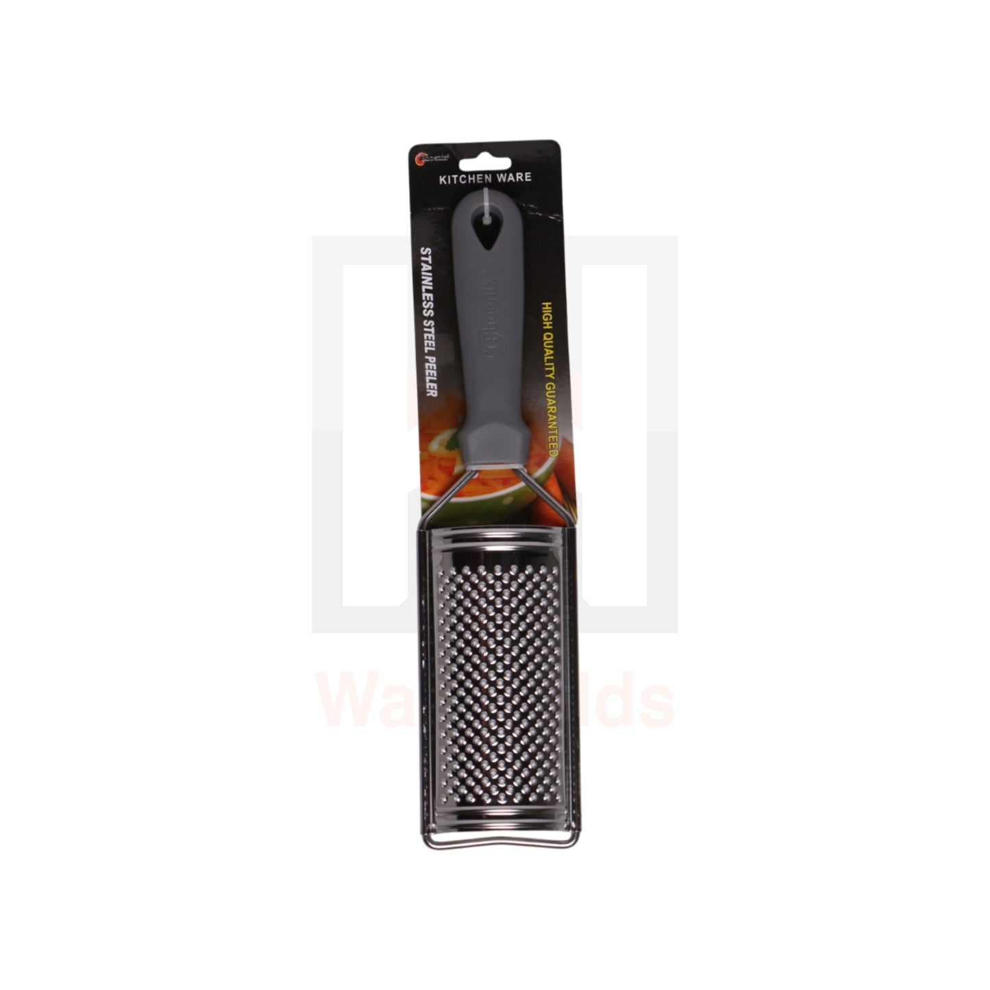 Phoenix Solid Grey Stainless Steel Peeler