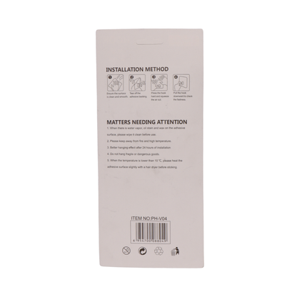 Phoenix 4pcs Transparent Wall Hook