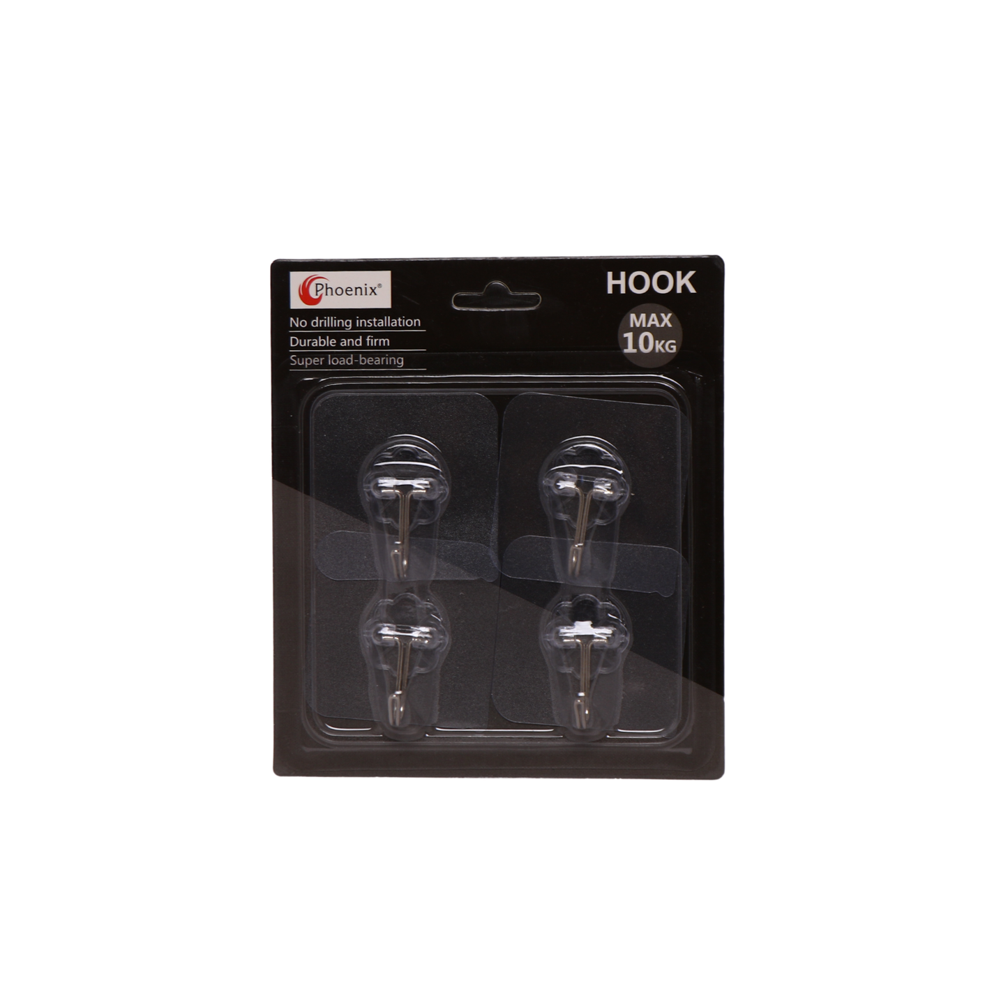 Phoenix 4pcs Square Hook