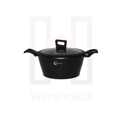 Phoenix 17 Pcs Black Set (PFANNE-POELE)