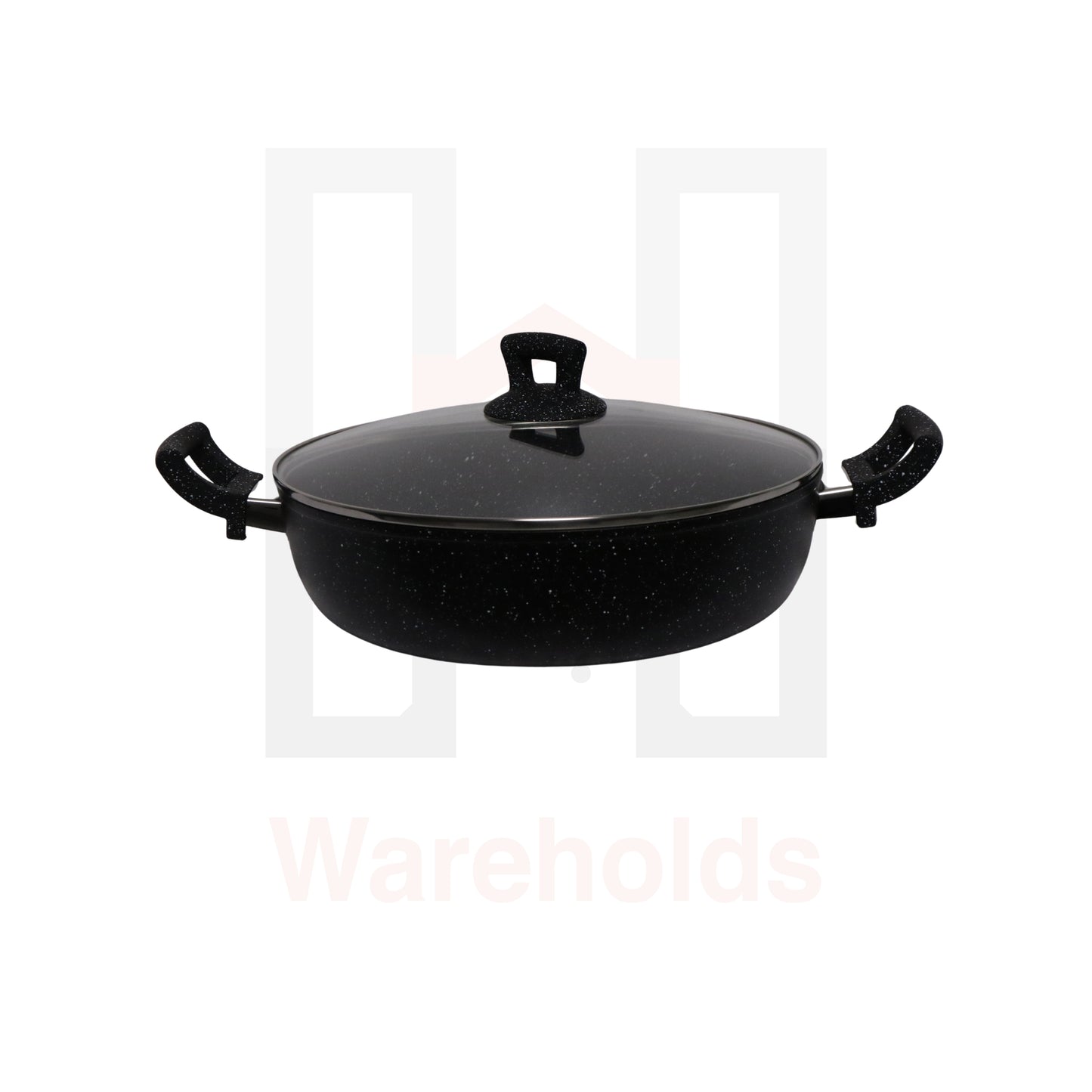 Phoenix Black Marble Forged Wok Pot