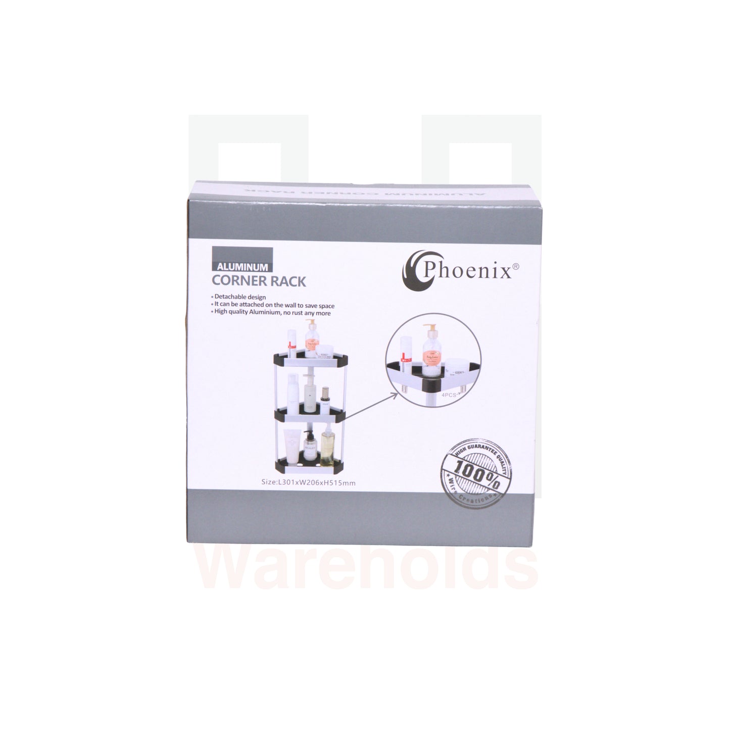 Aluminium Corner Rack