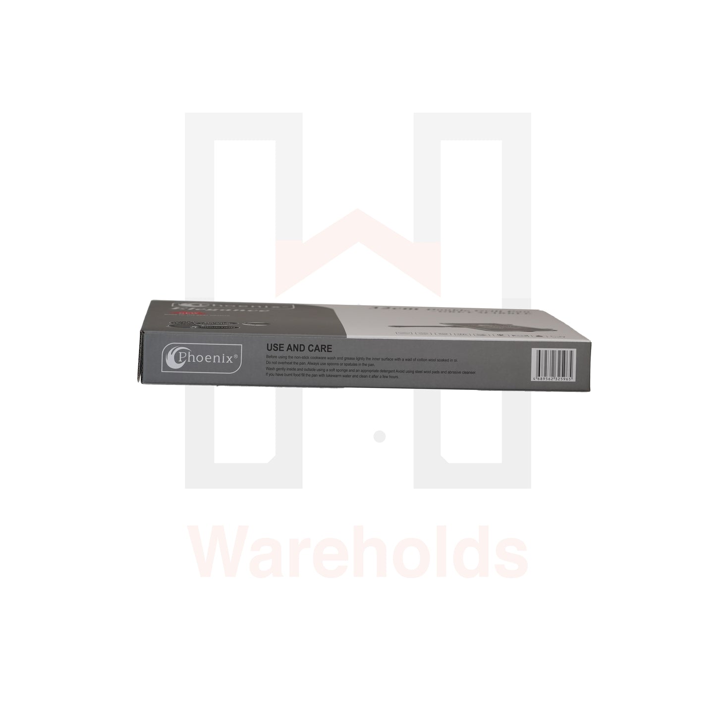 Phoenix 32cm Grey Marble Double Grill Pan