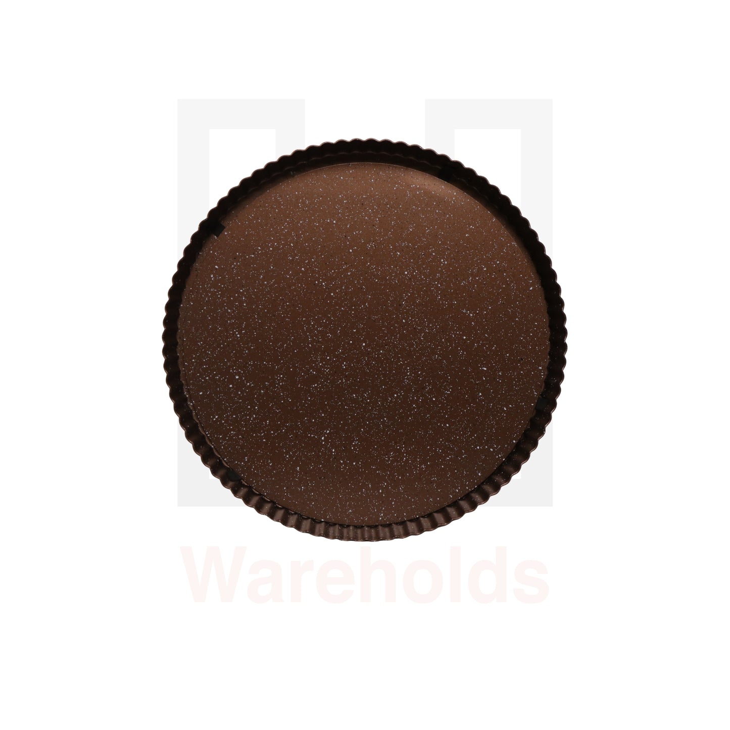 Phoenix Brown Granite Fluted Tart Pan With Removable Bottom