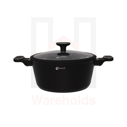 Phoenix 17 Pcs Black Marble Set