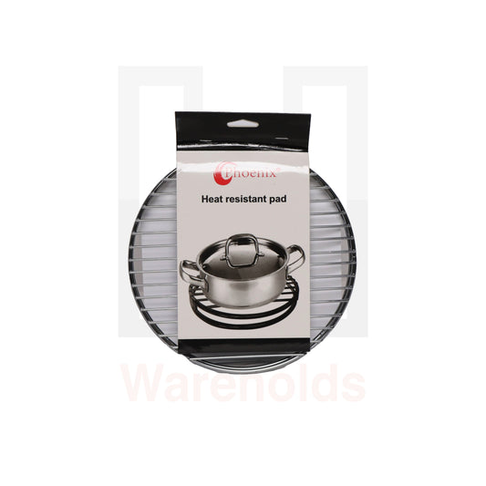 Phoenix Black Circular Heat Resistance Pad