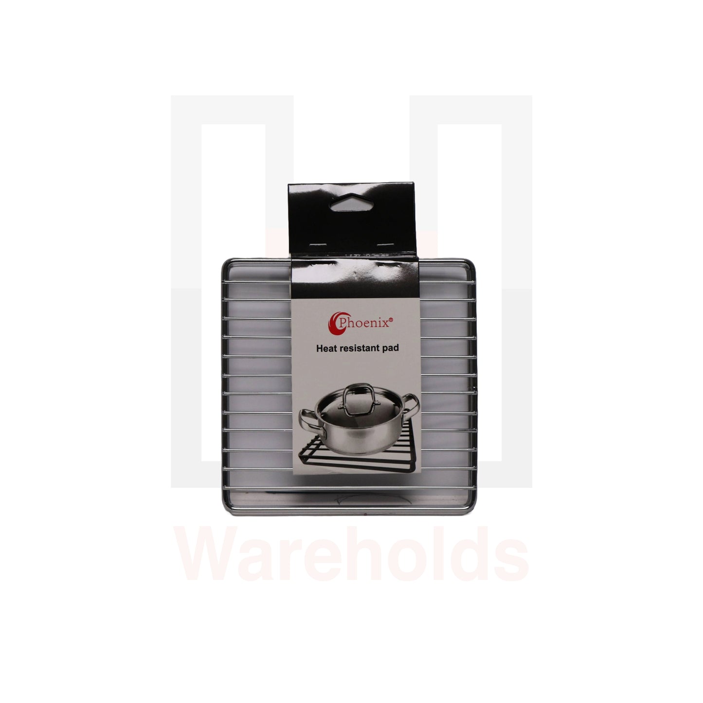 Phoenix Silver Square Heat Resistance Pad