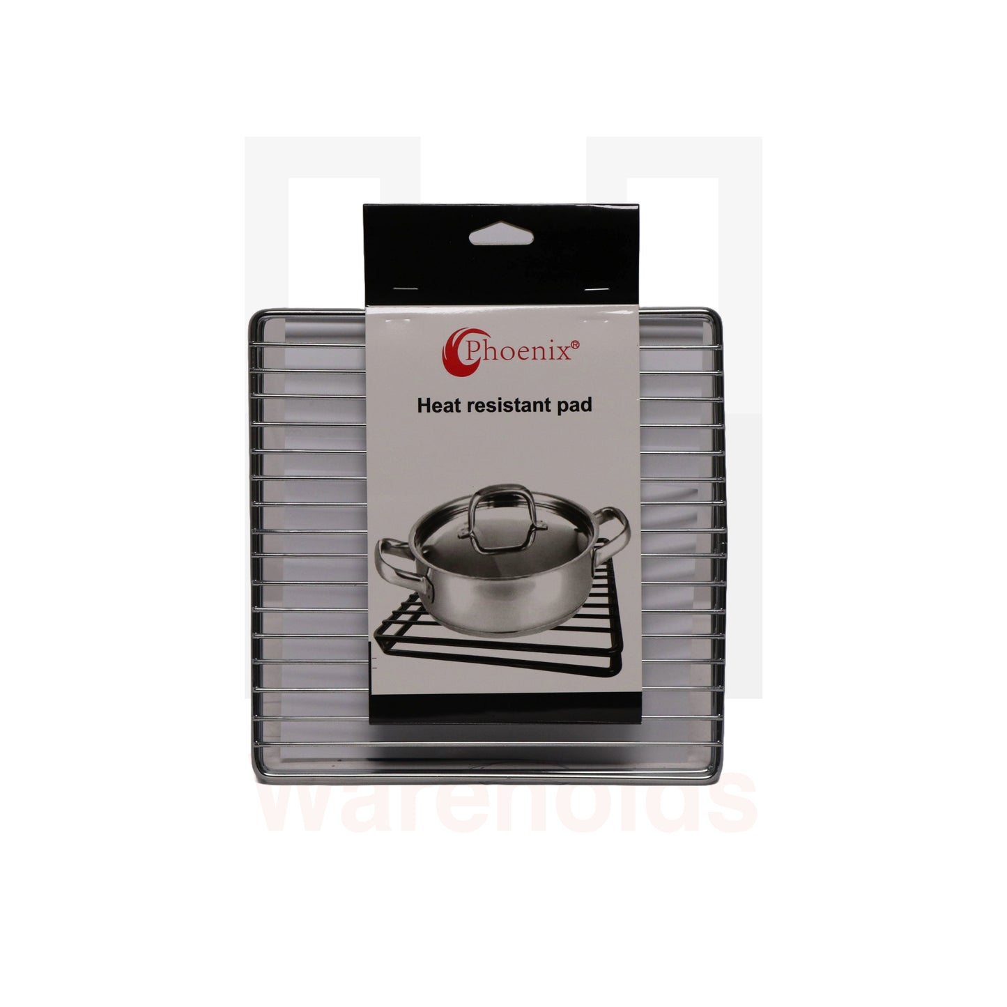 Phoenix Silver Square Heat Resistance Pad