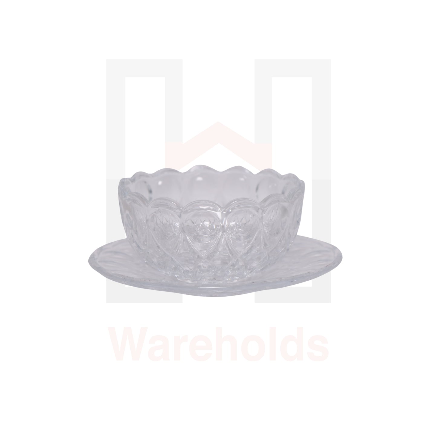 Phoenix 6 Pcs White Scalloped Bowl Set
