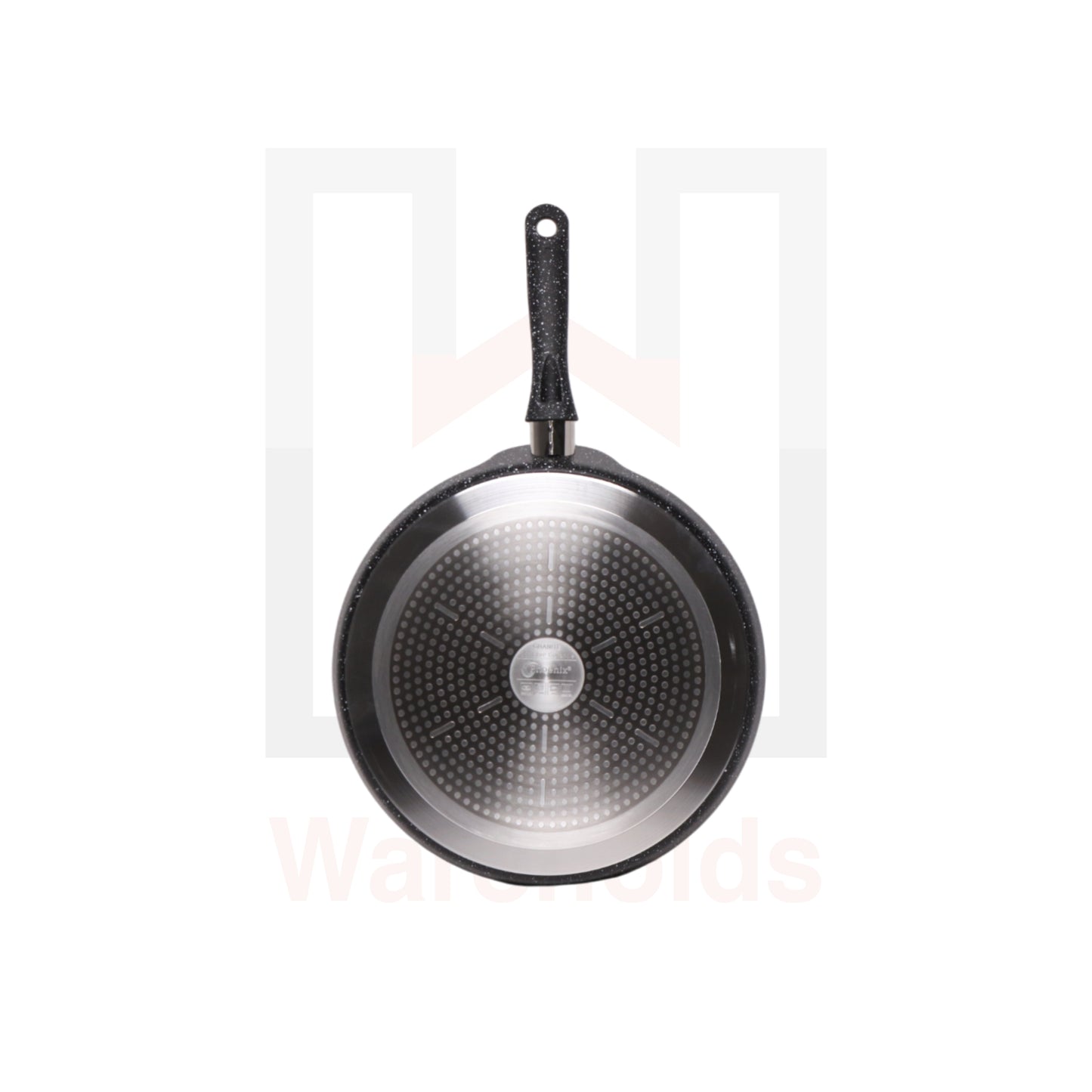 Phoenix Black Marble Forged Crepe Pan