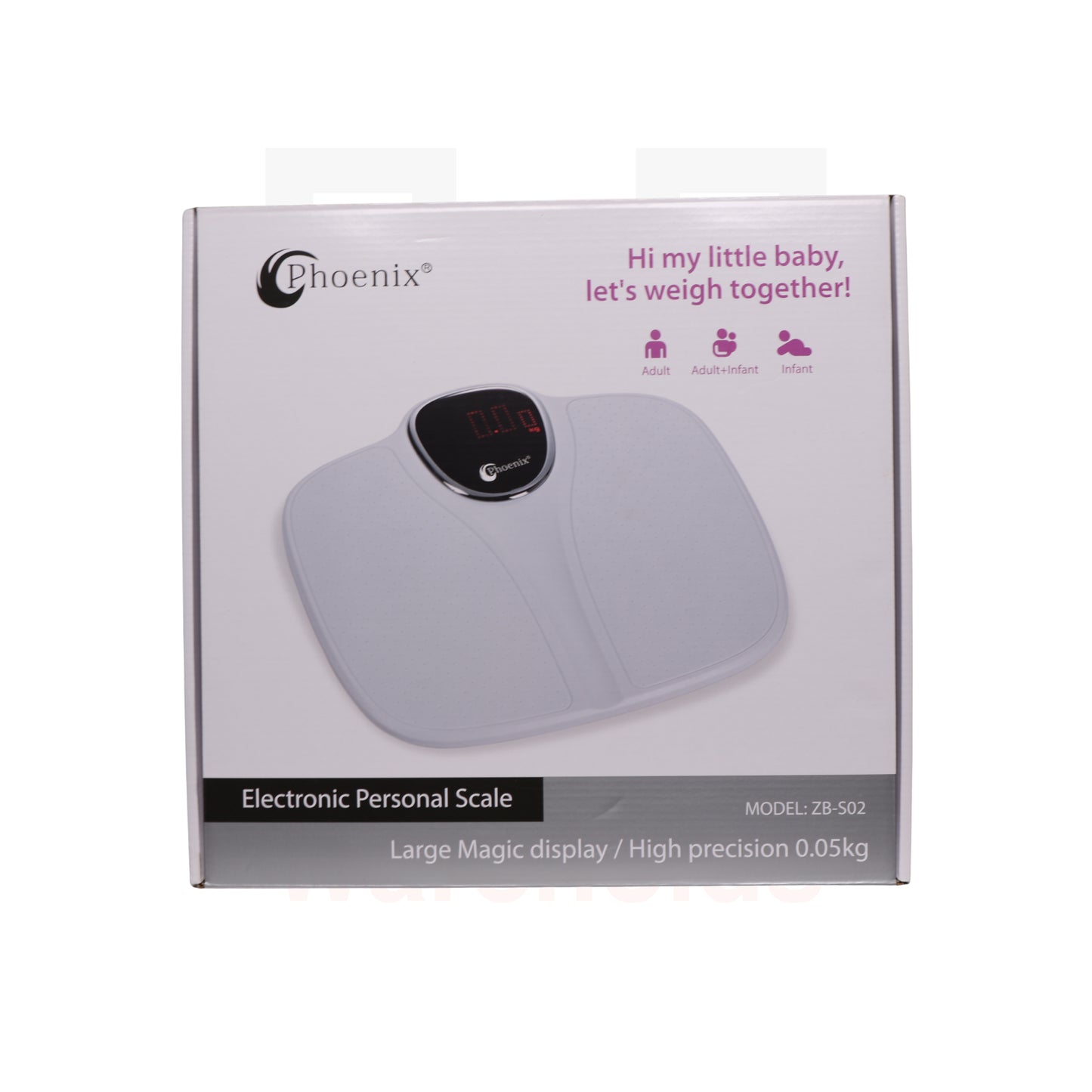 White Electronic Personal Scale