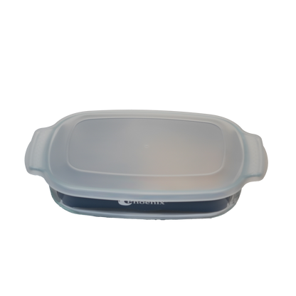 Phoenix Rectangular Pyrex Glassware with Lids (Per Piece)