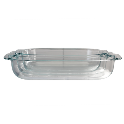 Phoenix Rectangular Pyrex Glassware with Lids (Per Piece)