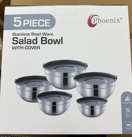 Salad bowl with cover