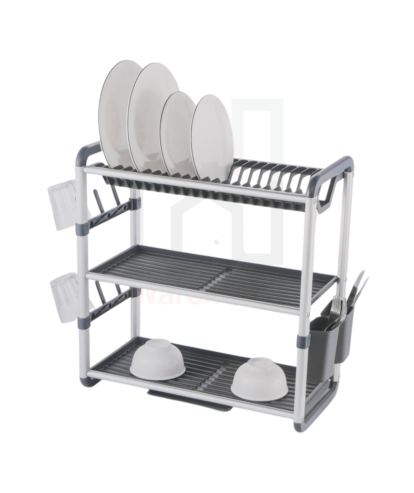Phoenix 3-Tier Aluminum Dish Rack
