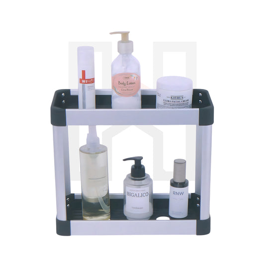 Double Aluminium Square Rack